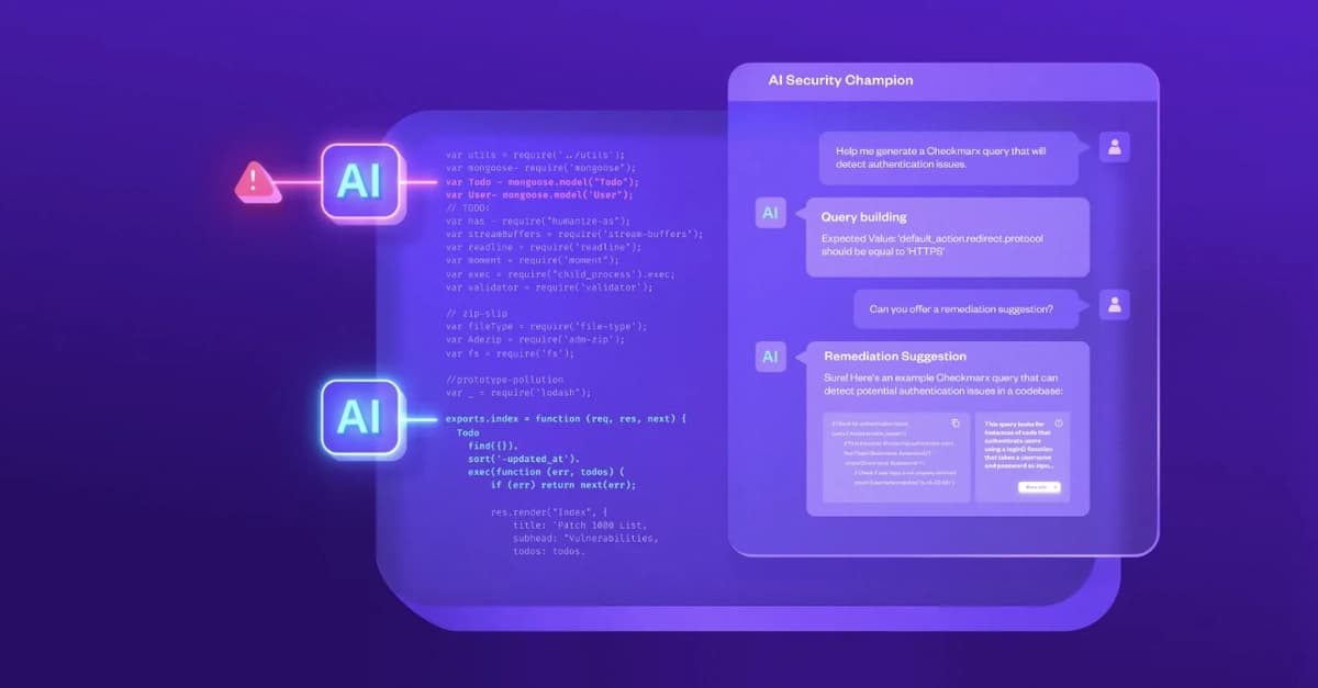 Developer at a desk writing code on a laptop with Claude Code open, a diagram of app architecture visible on a…