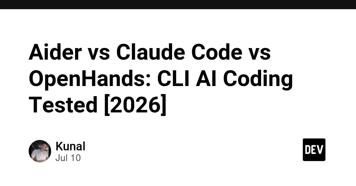 Two developers face a large terminal window split between Aider and Claude Code interfaces, comparing AI coding…