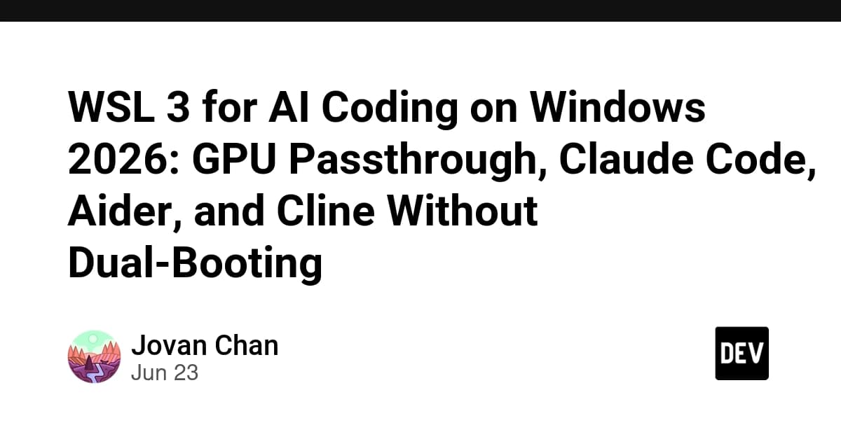 Developer runs Claude Code on Windows with WSL 3, showing a terminal window with reduced inference latency metrics…