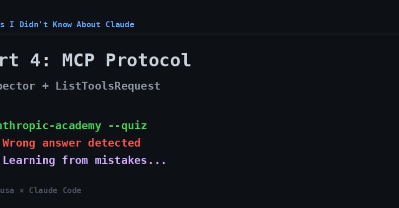 Stop Debugging MCP Servers Through Claude Code. Use This Inspector Instead.