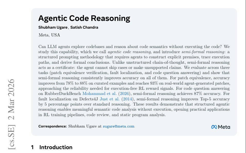 Meta's Breakthrough: Structured Reasoning Cuts AI Code Errors by Half