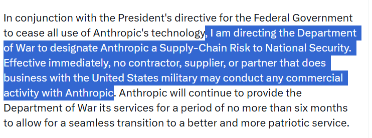 U.S. Military Declares Anthropic a National Security Threat in Unprecedented AI Crackdown