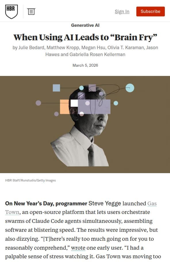 The AI Paradox: How Smart Tools Are Creating 'Brain Fry' in High-Performing Workers