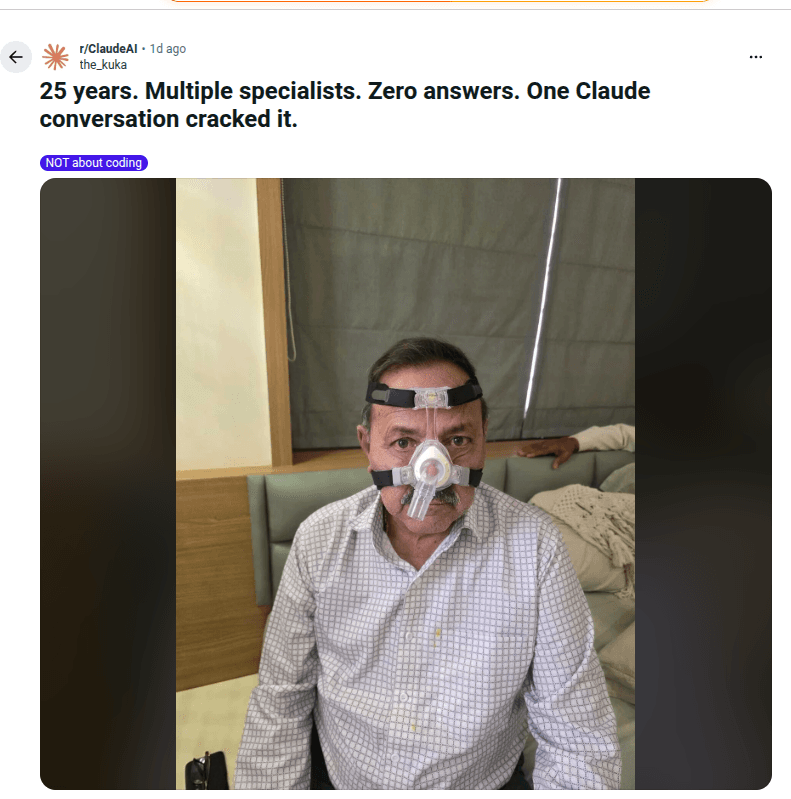 Claude AI Diagnoses Positional Headache in Complex Medical Case After Specialists Failed