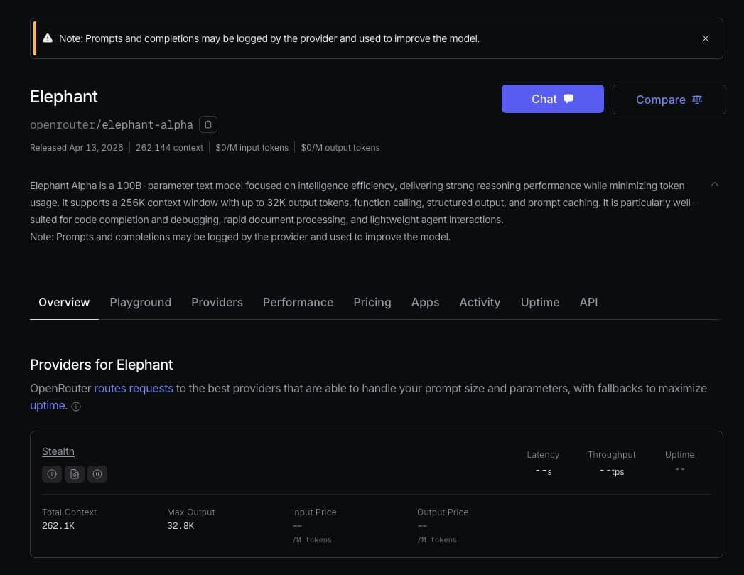 Stealth 100B Model Appears on OpenRouter, Possibly DeepSeek or Kimi