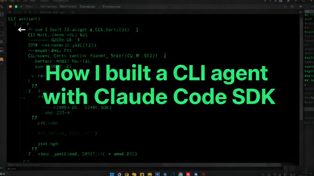 Terminal window showing a developer typing a prompt into Claude Code to add a DNS record, with Namecom-CLI output…