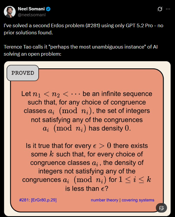 GPT-5.4 Pro Solves 60-Year-Old Erdős Problem #1196, Finds 'Book Proof'